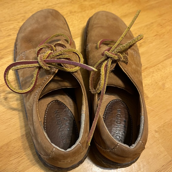 🌻🌹Covington tan leather 90’s 70s vibes 😎clogs/lace up size 8.5 EUC!🌹🌻 - Picture 2 of 16